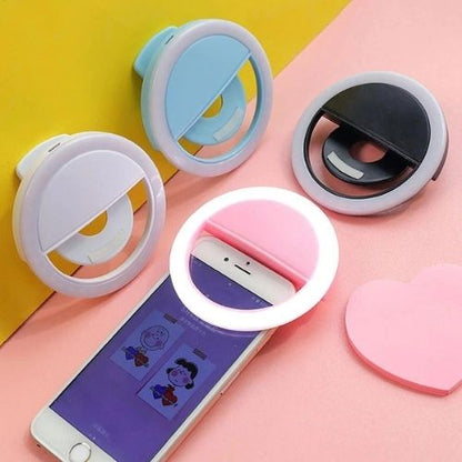 Selfie Ring Light for Smartphones, Tablets & Laptops