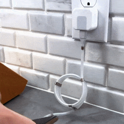 Magnetic Self Winding Phone Charging Cable