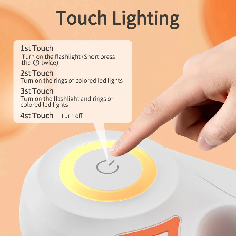 Automatic Retractable Luminous Dog Walking Lead