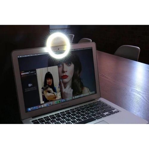 Selfie Ring Light for Smartphones, Tablets & Laptops